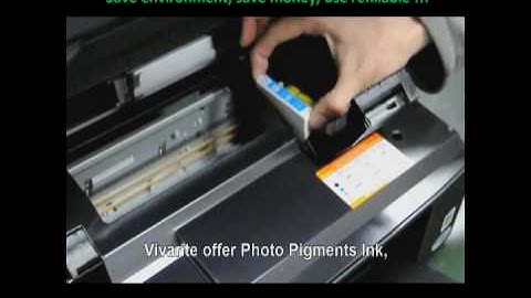 ARC (Auto Reset Chip) refillable ink cartridge instruction
