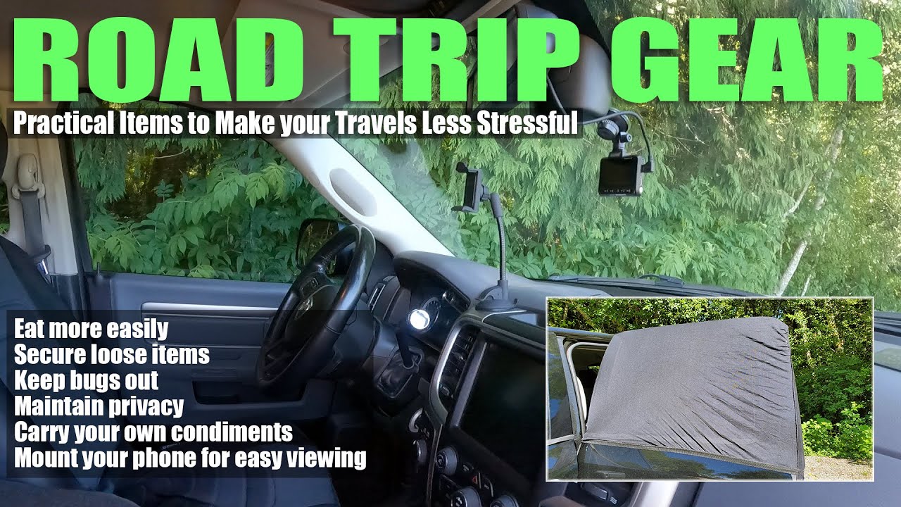Road Trip Gear Best Travel Items Full Time RV Living YouTube