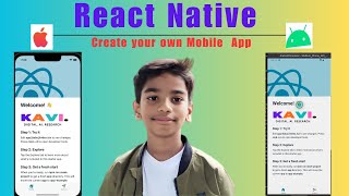 React Native Course Part 1: Setup & Installation #reactnative #nodejs #expo #kaviwebdesigns