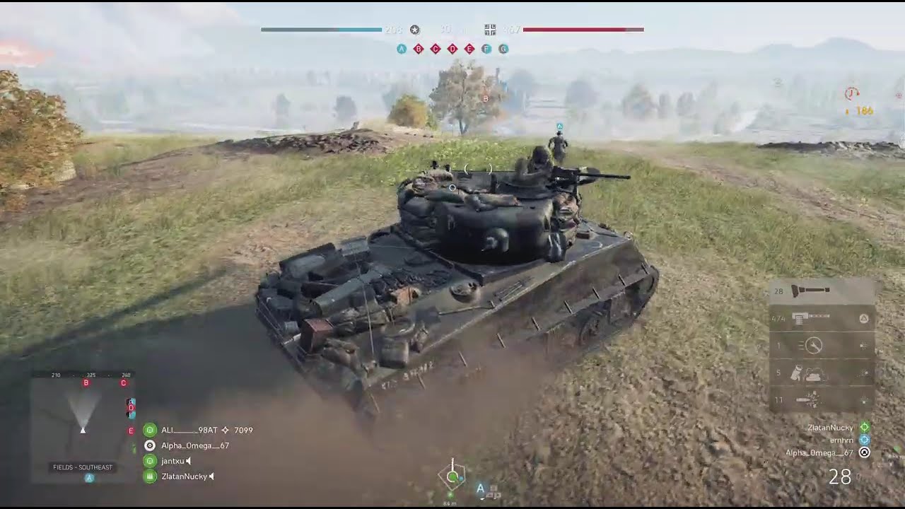 Battlefield V Sherman Squad Patrols Panzerstorm