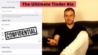 How to Write The Ultimate Tinder Bio - Profile that Makes her Swipe Right