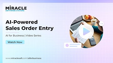 AI-Powered Sales Order Entry | Ai For Business