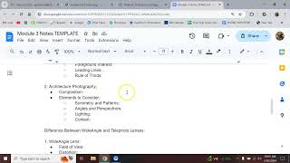 photo online: Module 3 notes