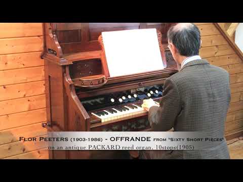 Flor Peeters(1903-1986) - OFFRANDE from “Sixty Short Pieces” on a