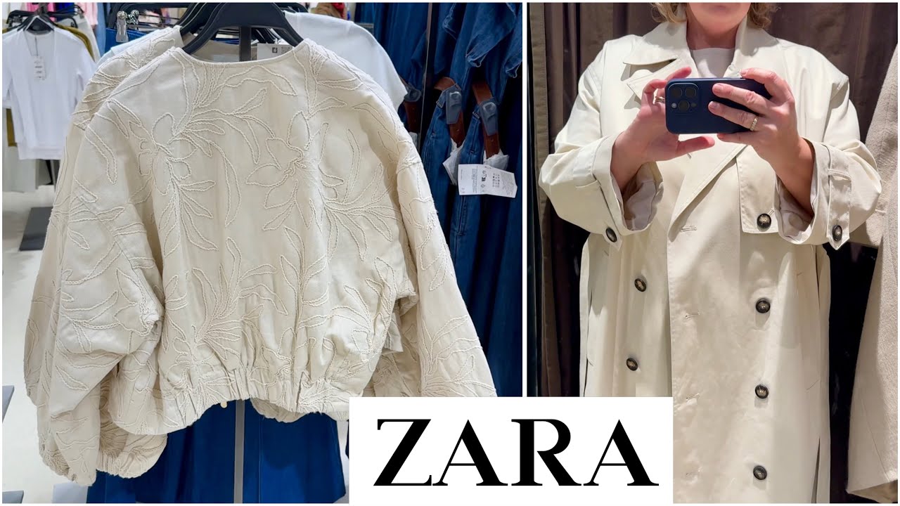 ZARA: Новая коллекция каждую неделю. Весна-лето 2025. Крутой бомбер