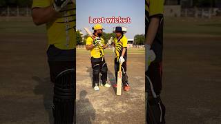 लास्ट wicket 6 run 😜😂॥#shorts