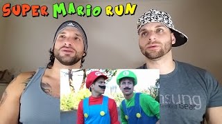 Super Mario Run in Real Life | REACTION