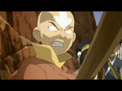 Aang goes Avatar State Over Loosing Appa In The Desert