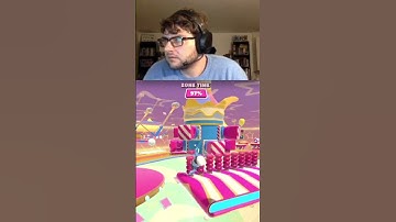 Upside-down controller tactic! 😅 Fall Guys #shorts