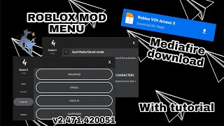 ROBLOX MOD MENU APK | Mod menu v2.471.420051 latest version for android  download | Arceus X Mod menu - YouTube