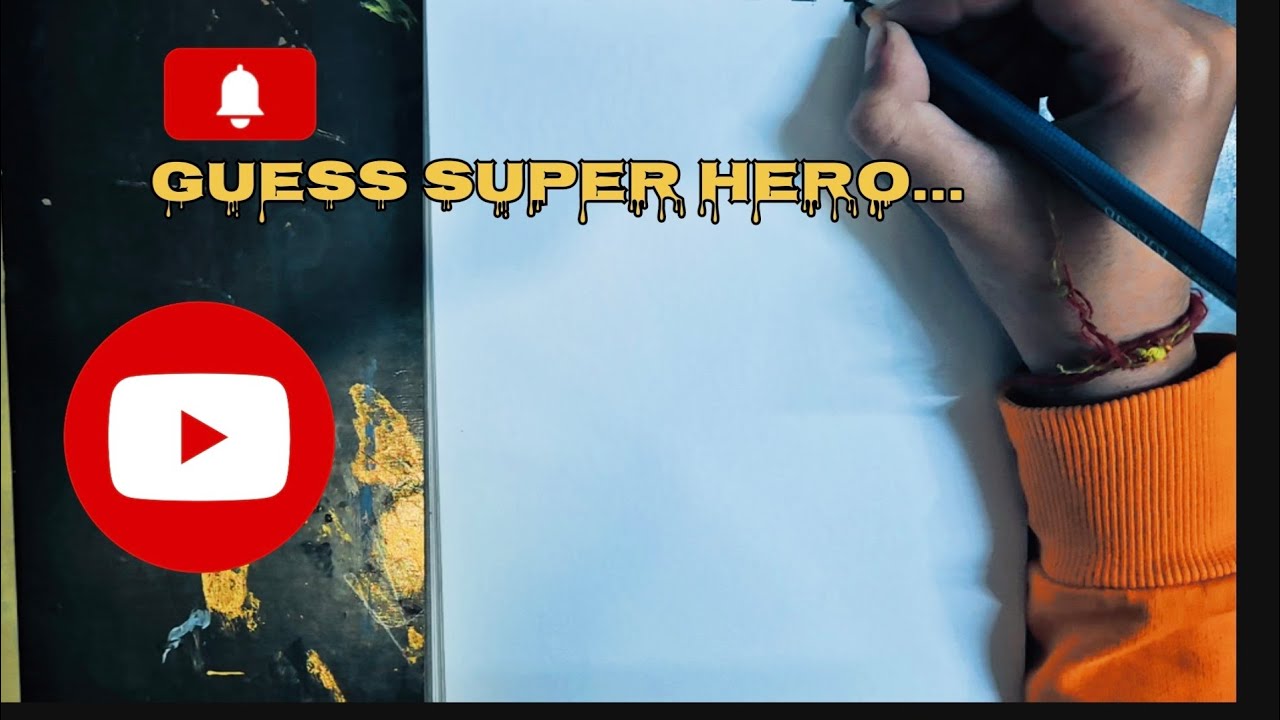 today i draw a super hero | easy random drawing for beginner | captain ...