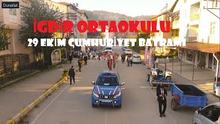 Kastamonu / Araç İĞDİR ORTAOKULU 29 EKİM CUMHURİYET BAYRAM YÜRÜYÜŞÜ Resimi