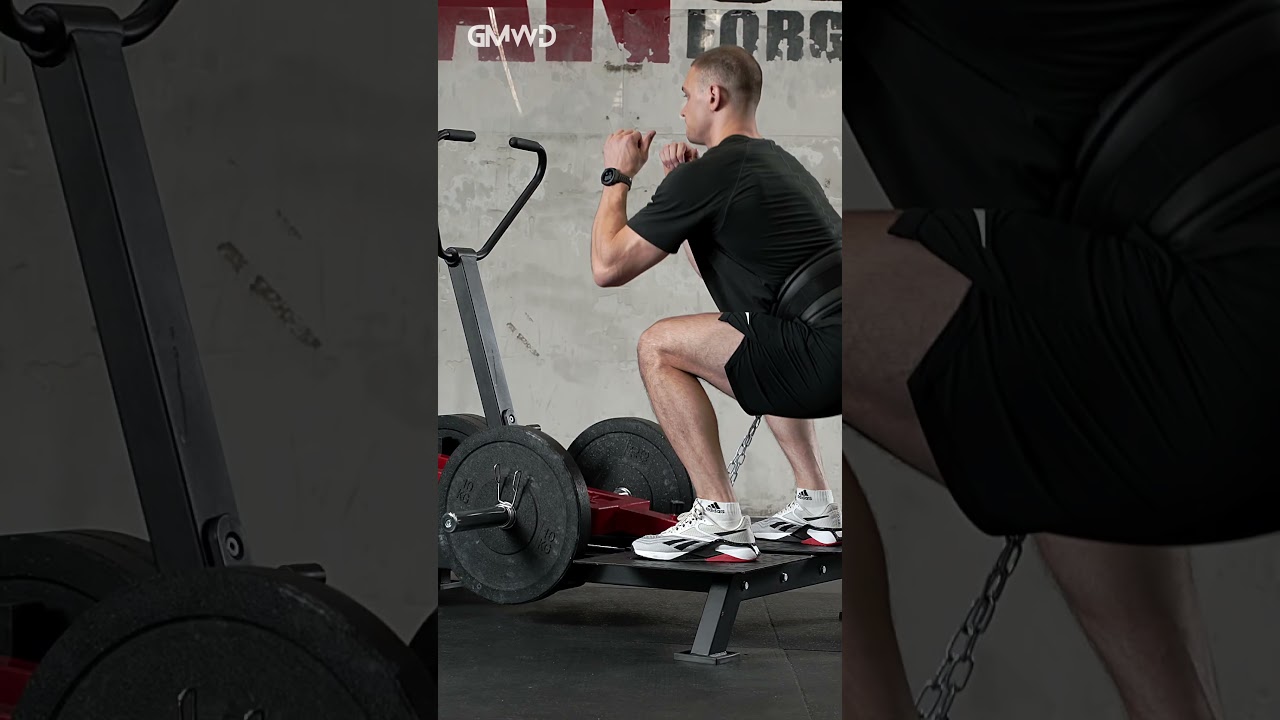 GMWD Belt Squat Machine BS01—compact design and tailored features for versatile lower body training!