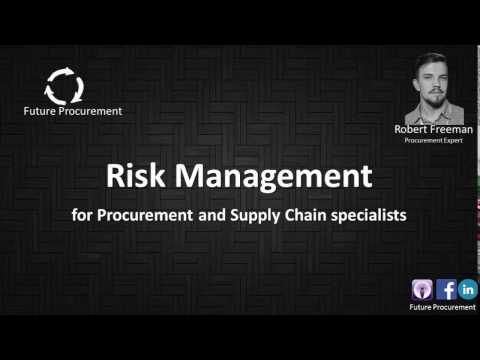 वीडियो: खरीद में जोखिम प्रबंधन क्या है?