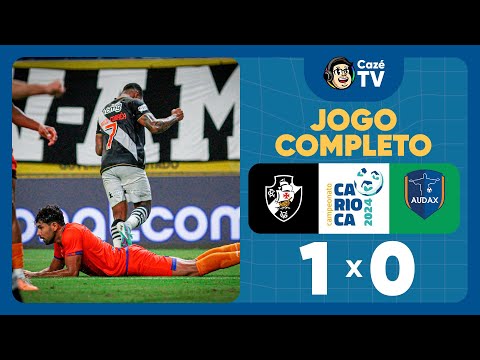 AO VIVO E COM IMAGENS: VASCO X AUDAX | 7ª RODADA | CARIOCÃO 2024