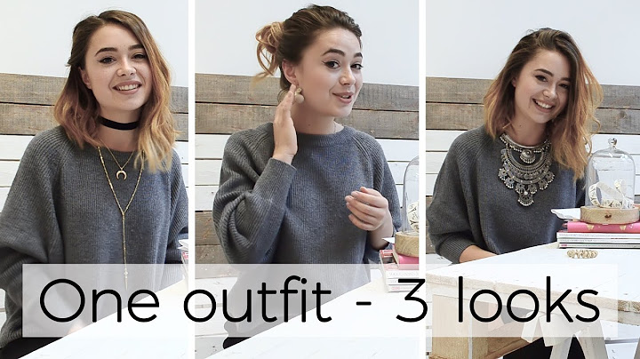 Fashion Jewelry Style Tip - One outfit, Three looks!