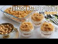 Turkish Pudding With Kataifi & Hazelnuts! Crunchy And Creamy - Gourmeturca