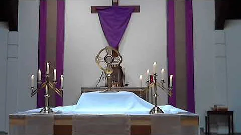 Adoration at St. Paul Church on Holy Thursday