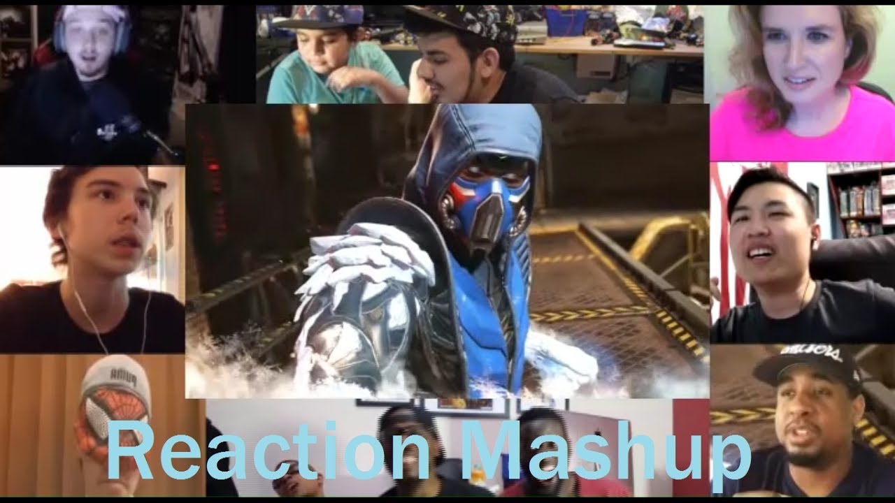 Injustice 2 Introducing Sub Zero Trailer REACTION MASHUP - YouTube