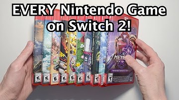 Unboxing EVERY Switch 2 Nintendo Game in 2025!