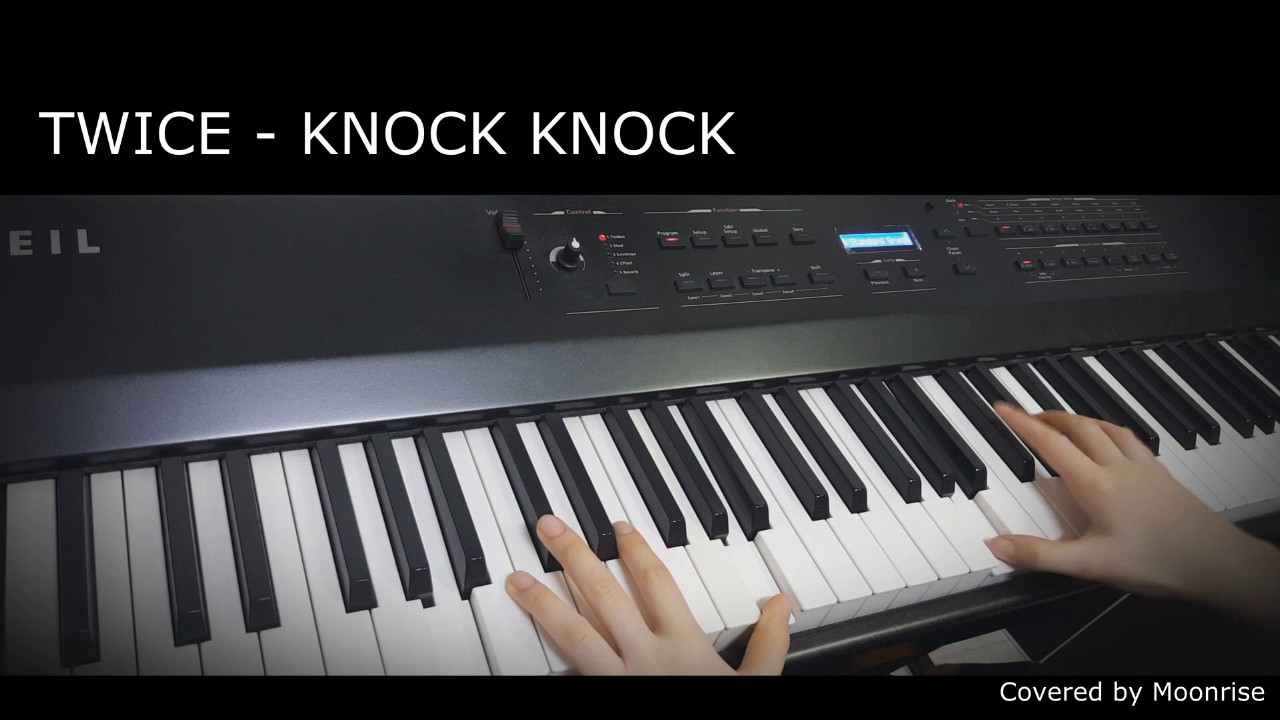 'TWICE (트와이스) KNOCK KNOCK' Piano Cover YouTube