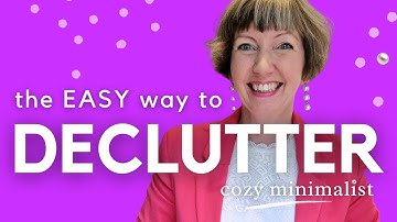 MONDAY MOTIVATION! 7 Day Declutter Challenge! Cozy minimalist Flylady