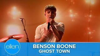 Video thumbnail of "Benson Boone Performs 'Ghost Town'"