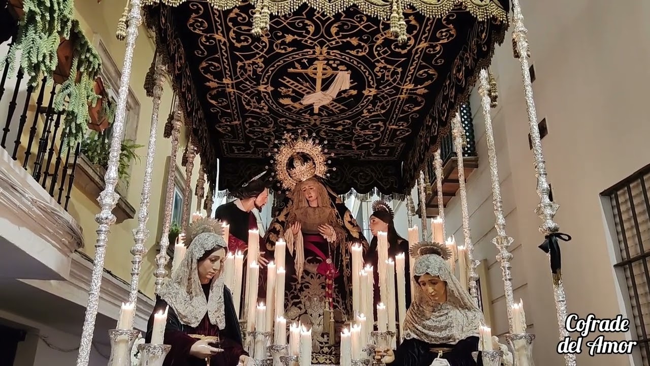Virgen de la Piedad, calle Tornería, Sábado Santo Jerez 2023