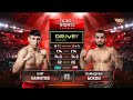 Международный турнир по ММА. «Fight Nights Global 98» Куат Хамитов – Ахмадхан Боков