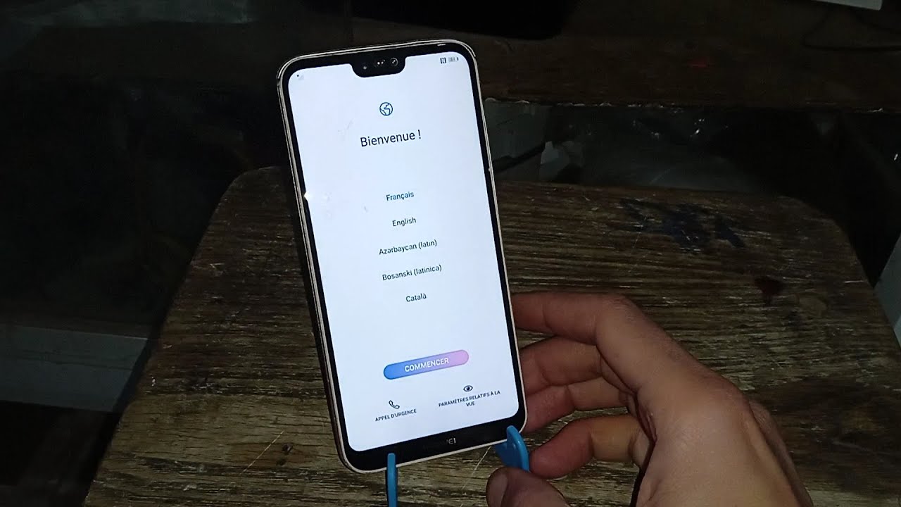как сбросить настройки Huawei p20 lite до заводских настроек