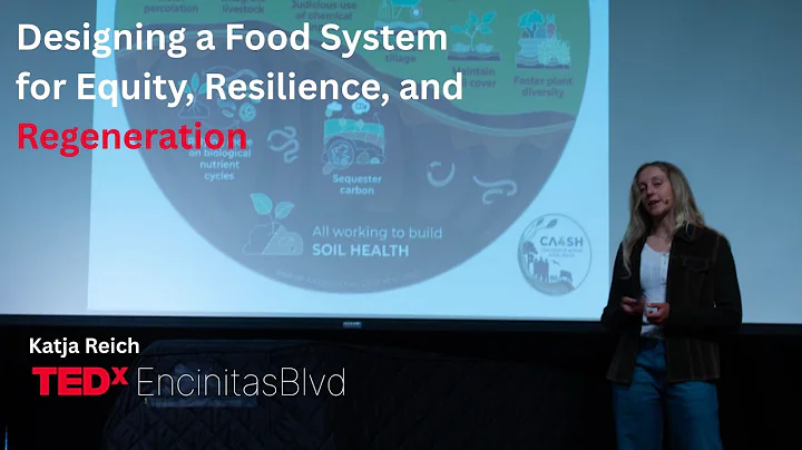 Designing a food system for equity, resilience, and regeneration | Katja Reich | TEDxEncinitas Blvd