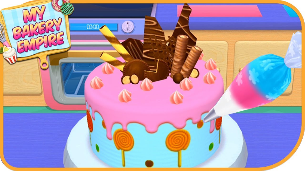 My Bakery Empire - Bake, Decorate & Serve Cakes- chocolate cake ...