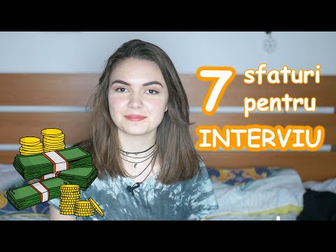 7 Sfaturi pentru INTERVIUL de angajare