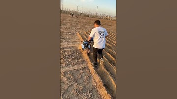 Micro-tillage machine Weeder #Orchard trencher