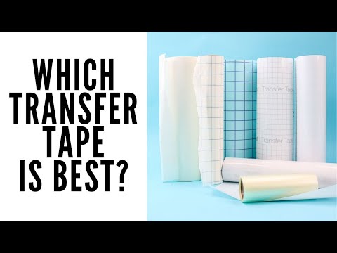 TapeManBlue 6 x 100' Roll of Paper Transfer Tape for Vinyl, Made in America, Premium-Grade Transfer Paper for Vinyl with Layflat Adhesive for Cricut