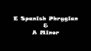 E Spanish Phrygian & A Minor Acoustic Flamenco Style Backing Track chords