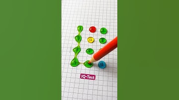 Een geblokt pad tekenen met de nummers 1 en 13? #tekenen #lijn #wiskunde #quiz #korte broek