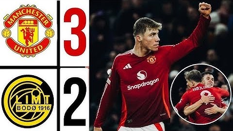 Manchester United vs Bodo Glimt (3-2) | Extended Highlights HD | UEFA Champions League