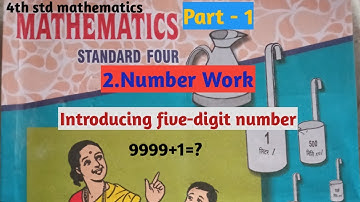 Number work||introducing #five digit numbers||chapter-2||part-7||4th std mathematics||Maharashtra