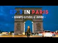 파리 Vlog 🇫🇷 샹젤리제 거리에서 팬 만나고, 밤 루브르 입장 금지되고(?!)