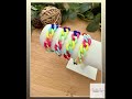Chunky Acrylic Link Bracelet: Bright Bold Retro Chain - S/M/L