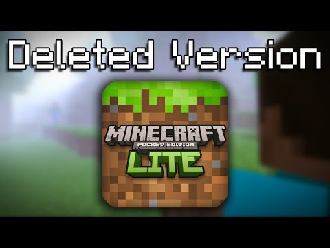 Playing a Deleted Minecraft Version - Pocket Edition Lite