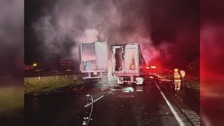 2 dead after fatal semi-truck crash on I-65 in southern Indiana