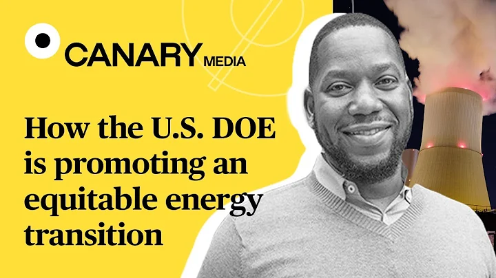 How the U.S. DOE is promoting an equitable energy ...