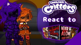 Smiling Critters react to fnaf songs [Gacha x poppy playtime] @APAngryPiggy enjoy