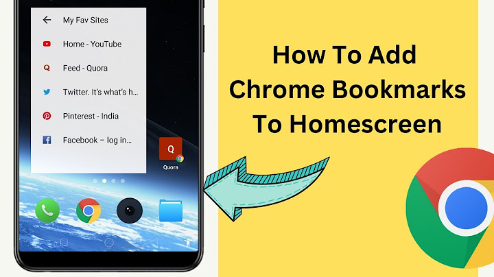 Chrome ไม ม หน า add to home screen
