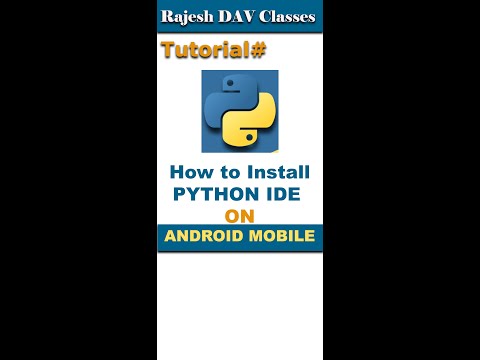 Python On Android Mobile, Rajesh DAV Classes