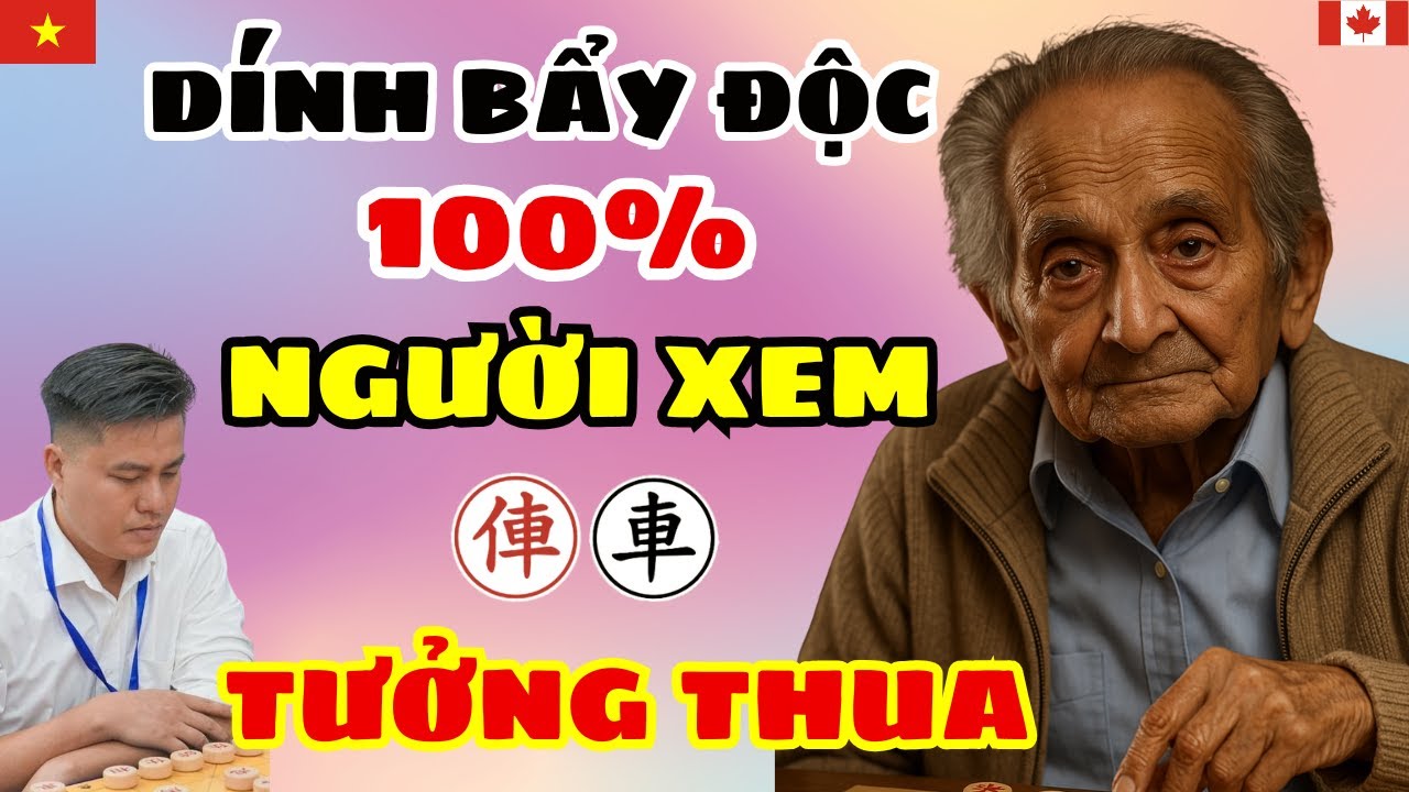 🔴CỜ TƯỚNG | LẠI LÝ HUYNH dính phải bẩy độc ai xem cũng tưởng thua 100%