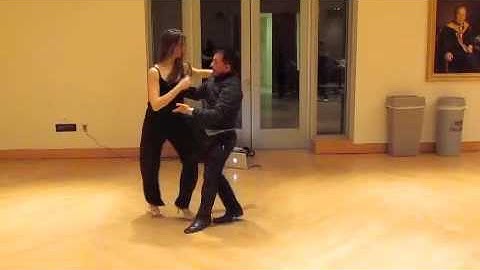 Salsa On2 Intermediate Turn Pattern by Sergio and Sheena #21