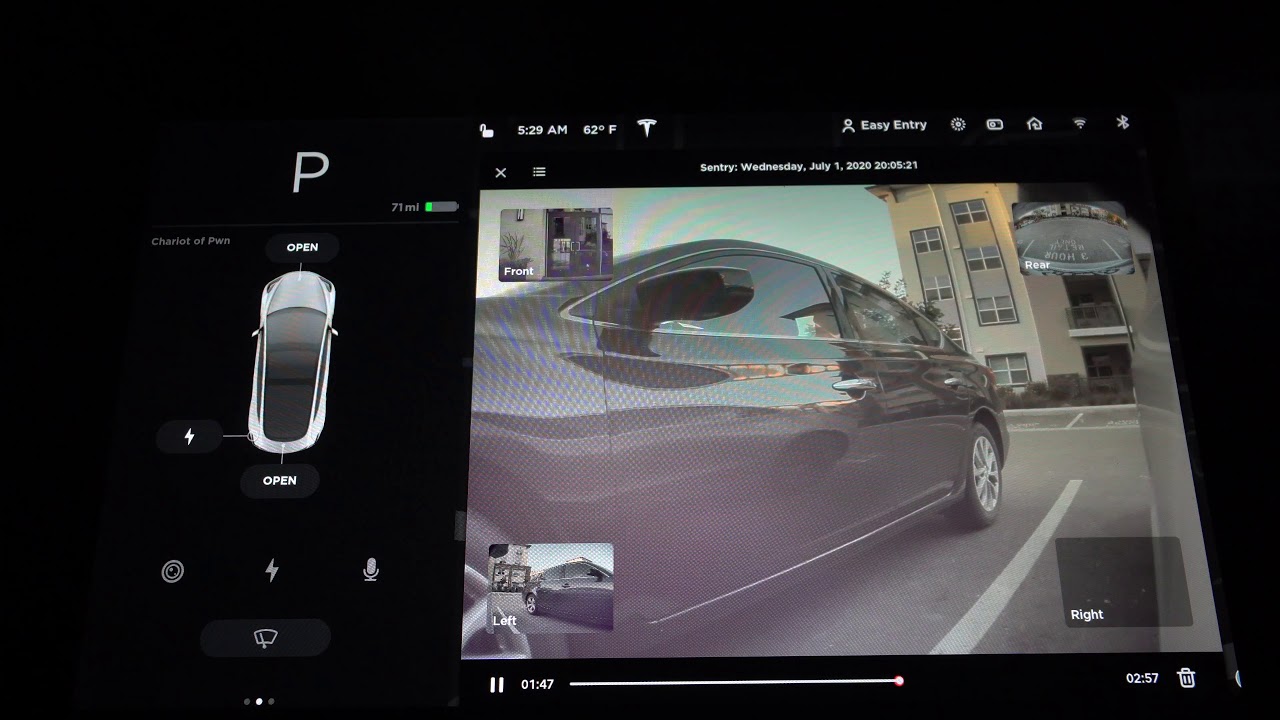 Tesla Model 3 update 2020.24.6.1 Better autopilot, improved backup
